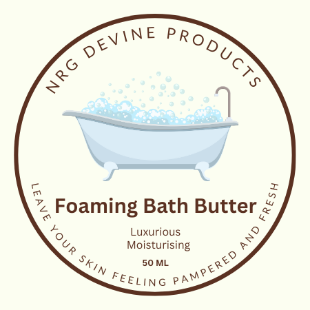 Tropical Whipped Butter Bath Foaming soak with shea, coconut, and creamy pineapple fragrance