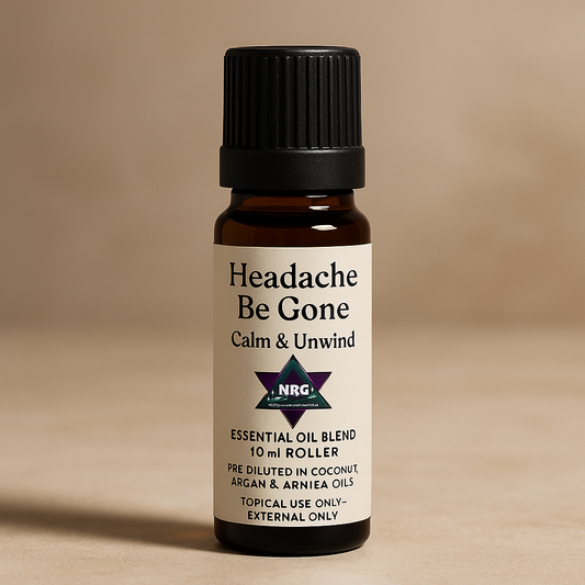 Headache Be Gone – Calm & Unwind Blend  Roller Pre-diluted 10ml